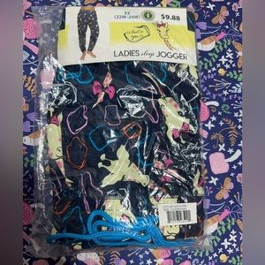 Women’s 3XL Sleep Pajama Jogger Pants NWT NIB Giraffe What’s Up Briefly Stated